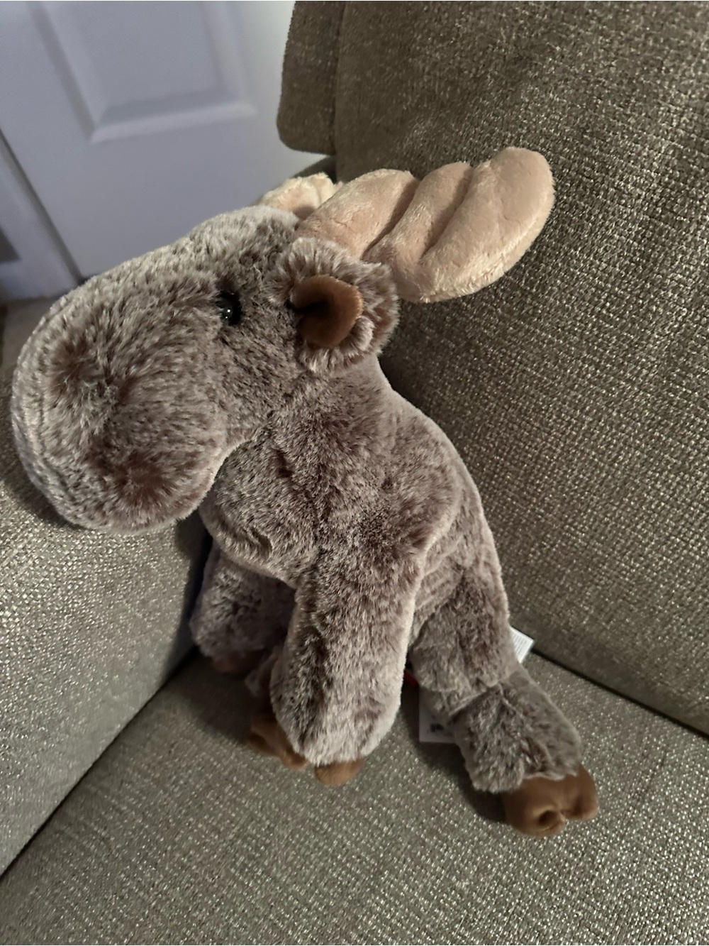 NWT Douglas Plush Moose Decorative Accent in Brown - Soft Home Accent
